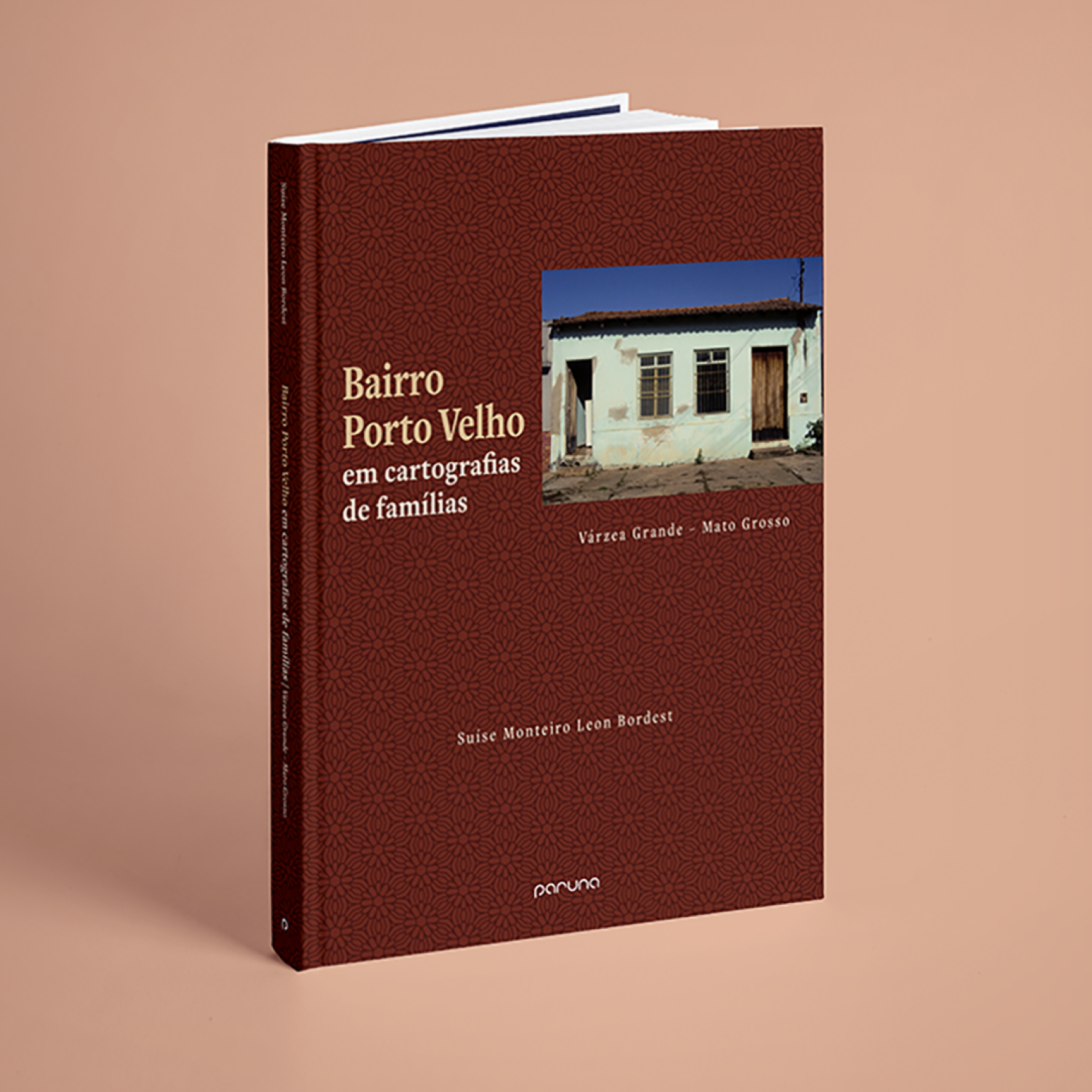 Livro Bairro Porto Velho em cartografias de família a Profa. Dra. Suise Monteiro Leon Bordest editado pela Paruna Editorial.
